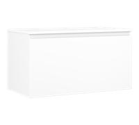 Mexen Orio mueble de baño bajo lavabo de 90 cm con tablero, 1 cajón, blanco mate - 91A10-09047-1-BFC01 80826 5905315471659