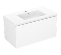 Mexen Orio mueble de baño de 90 cm con lavabo Otis, 1 cajón, blanco mate - 91A10-09047-1-BF01-W18M01 82877 5905315485489
