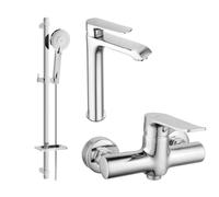 Mexen Pecos DQ40 conjunto de ducha, cromo - 72714DQ40-00 3231 5907709196872