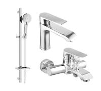 Mexen Pecos DQ40 set de baño, cromo - 72703DQ40-00 3194 5907709196476