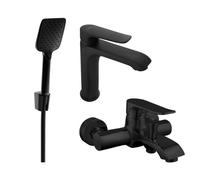 Mexen Pecos R62 conjunto para bañera, negro - 72703R62-70 3195 5907709196704