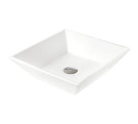 Mexen Pola lavabo sobre encimera 41 x 41 cm, blanco - 22224100 16015 5907709158306