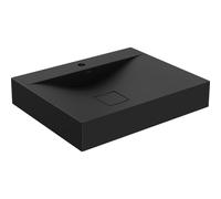 Mexen Poli lavabo de sobreponer de conglomerado 1/O 60 x 48 cm, negro - 23026071 20917 5907709158818