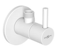 Mexen R2 válvula angular para grifo 1/2"x3/8", blanco - 79972-20 31318 5905315054548