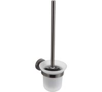 Mexen Remo cepillo de inodoro, gris metálico cepillado - 7050750-66 89994 5905315739896