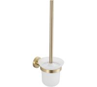 Mexen Remo cepillo de inodoro, oro cepillado - 7050750-55 89991 5905315739612