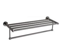 Mexen Remo estante para toalla, gris arma cepillado - 7050720-66 89686 5905315740205