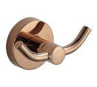 Mexen Remo gancho doble para toallas, oro rosa - 70507352-60 5030 5907709170452