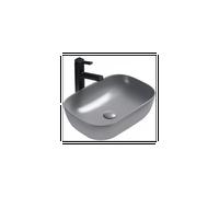 Mexen Rita lavabo sobre encimera 45 x 32 cm, gris claro mate - 21084561 1081 5907709190856