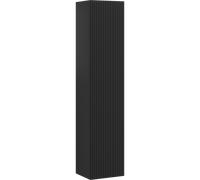 Mexen Rivel armario de baño 35 cm, 1 puerta, acanalado, negro mate - 91A21-03016-1-BF71 80260 5905315474254