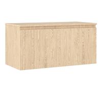 Mexen Rivel armario de baño bajo lavabo de 100 cm con encimera, 1 cajón, ranurado, roble - 91A20-10047-1-BFC81 81225 5905315475220