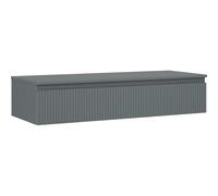 Mexen Rivel armario de baño bajo lavabo de 120 cm con encimera, 1 cajón, ranurado, grafito mate - 91A20-12023-1-BFC66 81069 5905315474728