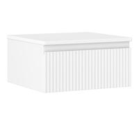 Mexen Rivel armario de baño bajo lavabo de 50 cm con encimera, 1 cajón, ranurado, blanco mate - 91A20-05023-1-BFC01 80932 5905315474346