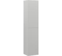 Mexen Rivel columna de baño 35 cm, 2 puertas, ranurado, gris mate - 91A21-03016-2-BF62 80299 5905315474292