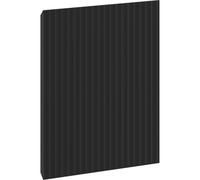 Mexen Rivel frente acanalado para el cuerpo del mueble de baño 30 x 43,5 cm, negro mate - 91A21-0300-470-1-71 56148 5905315945655