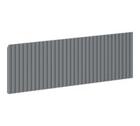 Mexen Rivel frente acanalado para el cuerpo del mueble de baño 60 x 20 cm, grafito mate - 91A20-0600-235-1-66 56044 5905315945242