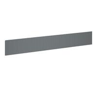 Mexen Rivel frente estriado para el cuerpo del mueble de baño 140 x 20 cm, grafito mate - 91A20-1400-235-1-66 56050 5905315945303