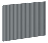 Mexen Rivel frente ranurado para cuerpo de armario de baño 60 x 43,5 cm, grafito mate - 91A20-0600-470-1-66 56102 5905315945358