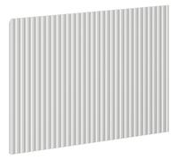Mexen Rivel frente ranurado para el cuerpo del mueble de baño 60 x 43,5 cm, gris mate - 91A20-0600-470-1-62 56093 5905315945112