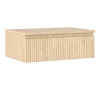 Mexen Rivel mueble de baño bajo lavabo 70 cm con encimera, 1 cajón, ranurado, roble - 91A20-07023-1-BFC81 80965 5905315474506