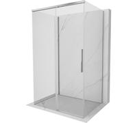 Mexen Rox-3S cabina de ducha 3 caras corredera 90 x 70 cm, transparente, cromada - 8C2-090-070-01-00-3S 86155 5905315714374