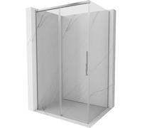 Mexen Rox cabina de ducha corredera 125 x 110 cm, transparente, cromo - 8C2-125-110-01-00 79710 5905315677518