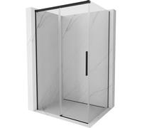 Mexen Rox cabina de ducha deslizante 135 x 90 cm, transparente, negra - 8C2-135-090-70-00 82242 5905315686534