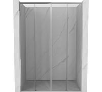 Mexen Rox Dúo de puertas de ducha correderas 140 cm, transparente, cromo - 8C2-140-002-01-00 85095 5905315747822