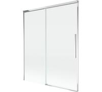 Mexen Rox mampara de ducha corredera de 2 paneles 140 x 150 cm, transparente, cromo - 8C9-140-001-01-00 85166 5905315706898