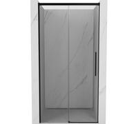 Mexen Rox puerta de ducha corredera 100 cm, transparente, negro - 8C2-100-000-70-00 80058 5905315674807