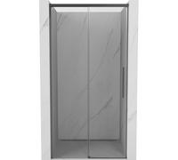 Mexen Rox puerta de ducha corredera 105 cm, transparente, metal de cañón - 8C2-105-000-95-00 80481 5905315674944