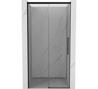 Mexen Rox puerta de ducha corredera 115 cm, transparente, negro - 8C2-115-000-70-00 80452 5905315674838