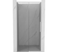 Mexen Rox puerta de ducha corredera 135 cm, transparente, blanco - 8C2-135-000-20-00 79281 5905315674098