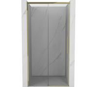 Mexen Rox puertas de ducha correderas 125 cm, transparente, doradas - 8C2-125-000-50-00 79613 5905315674203