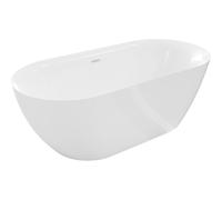 Mexen Roxy bañera exenta 170 x 80 cm, blanca, desagüe blanco - 51201708000-20 46522 5905315384829