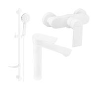 Mexen Royo DF40 conjunto de ducha, blanco - 72214DF40-20 3326 5907709197855