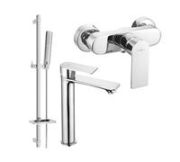 Mexen Royo DQ72 conjunto de ducha, cromo - 72214DQ72-00 3324 5907709197923