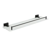 Mexen Rufo estante de vidrio colgante, negro - 7050937-70 2576 5907709121041