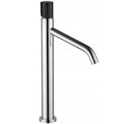 Mexen Rumba One grifo alto para lavabo, cromo/negro - 73511-07 4526 5907709112834