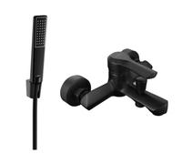Mexen Sabre R72 grifo de bañera con set de ducha, negro - 7213R72-70 3137 5907709195981