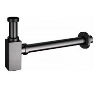 Mexen semisifón cuadrado para lavabo, grafito - 79960-66 2301 5907709116436