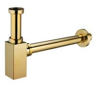 Mexen semisifón de lavabo cuadrado, dorado - 79960-50 2336 5907709116399