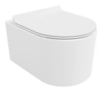 Mexen Sofia inodoro Rimless con asiento de cierre suave slim, duroplast, blanco brillo - 30540100 4331 5903163380253