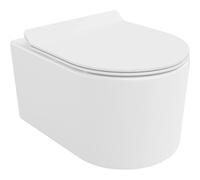 Mexen Sofia inodoro sin borde Rimless con asiento slim de caída lenta, duroplast, blanco brillo - 30540100 4331 5903163380253