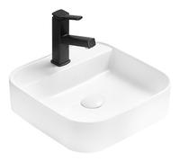 Mexen Sofia lavabo sobre encimera 40 x 40 cm, blanco - 22154000 15966 5907709157811