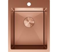 Mexen Solix fregadero de acero inoxidable de 1 cubeta 400 x 500 mm, cobre - 6406401000-65 78930 5905315981707