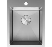 Mexen Solix fregadero de acero inoxidable de 1 cubeta 400 x 500 mm, inox HC - 6406401000-01HC 78927 5905315981677