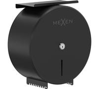 Mexen Spira-H+ contenedor de papel higiénico con estante para teléfono, negro mate - 70K561-70 101549 5905315998965