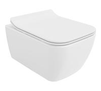 Mexen Stella inodoro sin brida con asiento de cierre lento slim, duroplast, blanco brillante - 30680800 4362 5907709113503