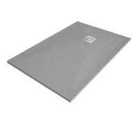 Mexen Stone+ plato de ducha rectangular de material compuesto 130 x 70 cm, gris-hormigón - 44617013 15115 5907709150560